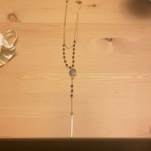 Nakamol gold and black necklace